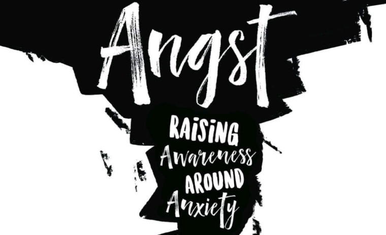 Angst - Profile picture with black cloud coming from head with Angst raising awareness around anxiety